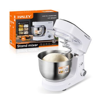 HALEY 10L Multifunctional Stainless Steel Bowl Bread Dough Kneading Machine Blender Food Mixer Stand Mixer