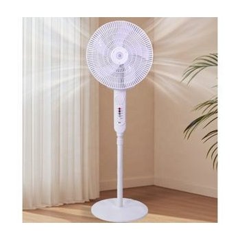 Outdoor Solar Powered Fan Electric Standing Solar Rechargeable Fan With Solar Stand Fan