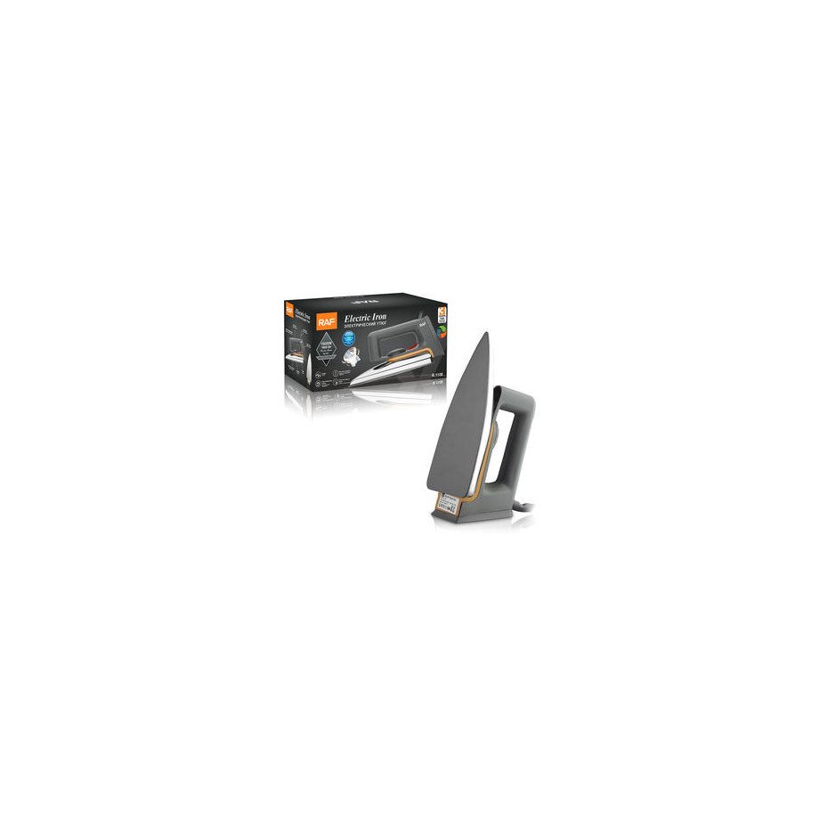 RAF Hot Sale 1600W High Standard Electric Iron Professional Dry Ironing Function Non-stick Iron