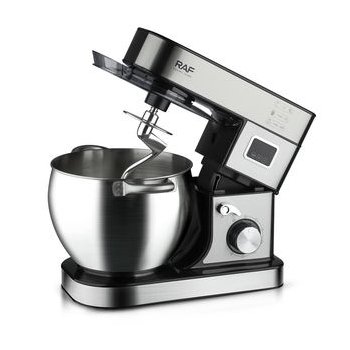 RAF Digital Readout 8L Stand Mixer 3 in 1 Dough Mixer Dough Kneading Stand Food Mixer With Digital Display Bowl With Handle