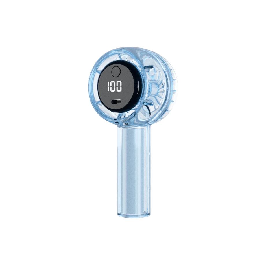 Personal Electric Digital Display Small Handheld Fan