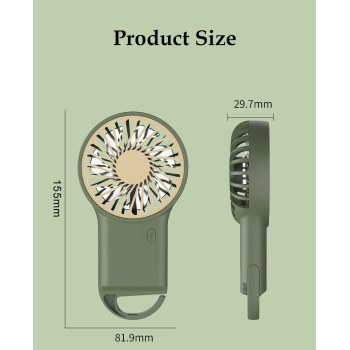 Wind Air Cooling Hand Fan Portable Usb