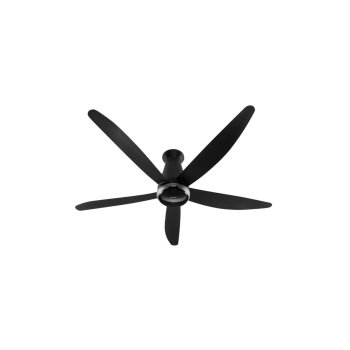 Panasonic F-M15MEVBKQH nanoe™ X 5-Blade Ceiling Fan - Black